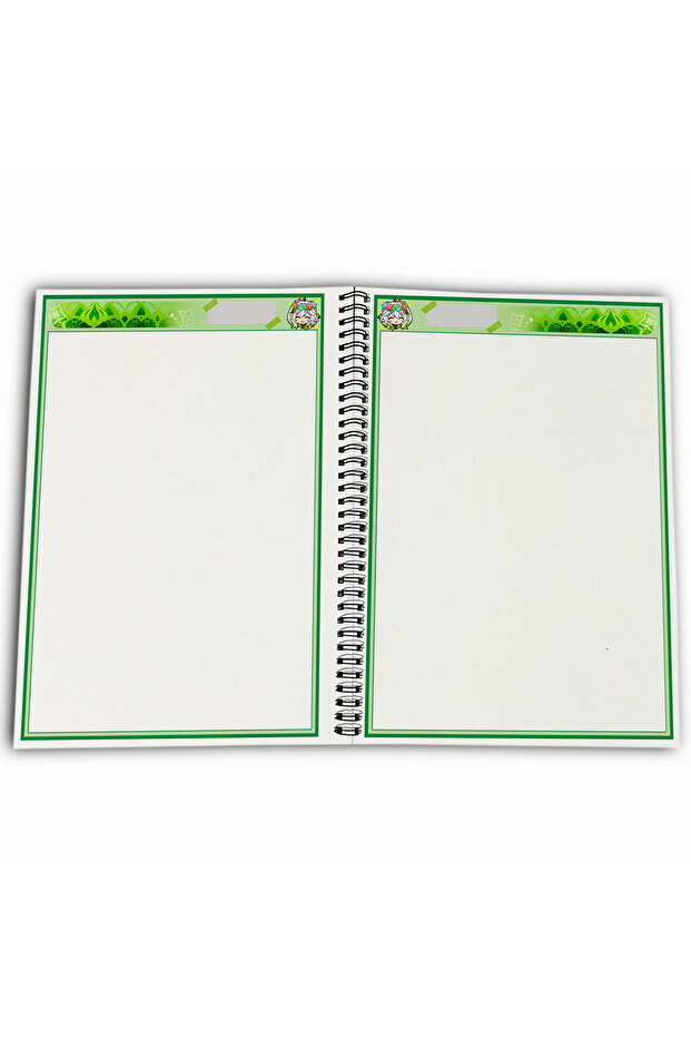 Genshin Impact Nahida Unlined A4 School Notebook 72 Sheets Model 1 - 4
