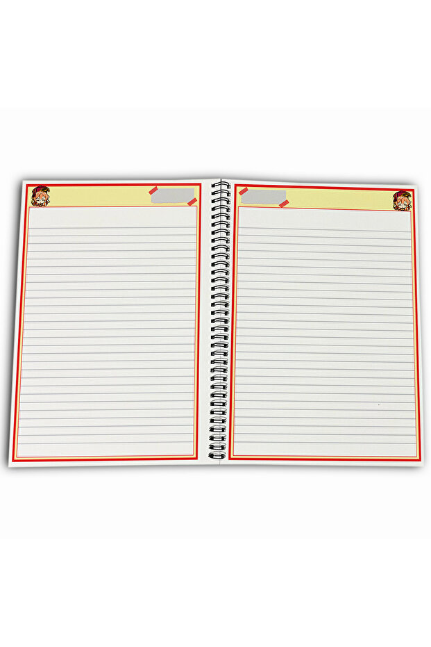 Genshin Impact Yanfei Striped A4 School Notebook 72 Sheets Model 1 - 4