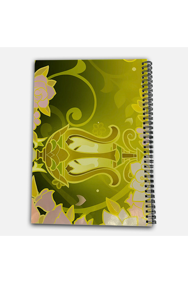 Genshin Impact Emilie Checkered A4 School Notebook 72 Sheets Model 3 - 3