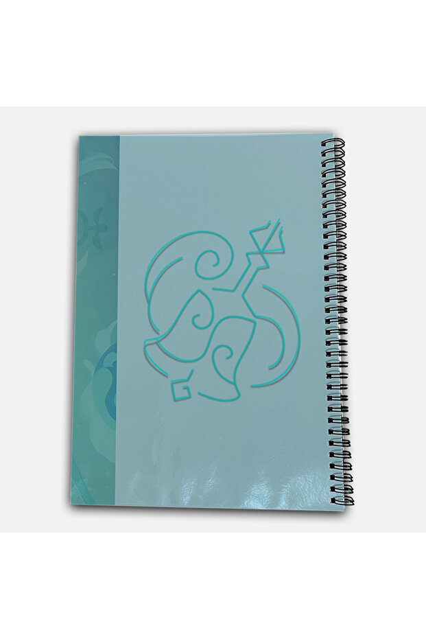 Genshin Impact Qiqi Unlined A4 School Notebook 72 Sheets Model 2 - 3