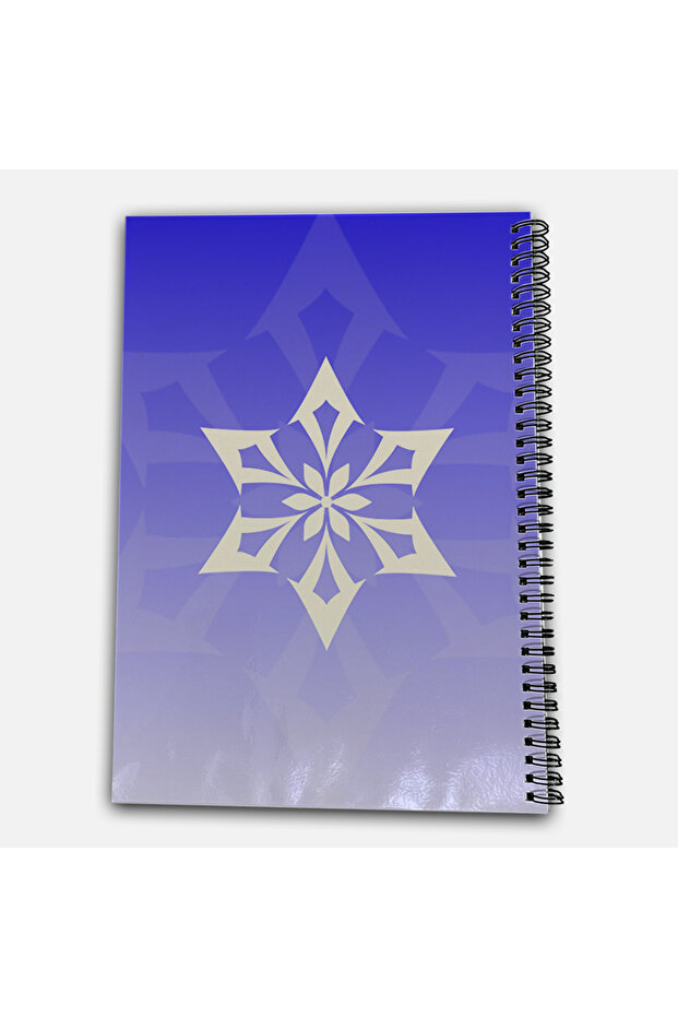 Genshin Impact Layla Striped A4 School Notebook 72 Sheets Model 1 - 3