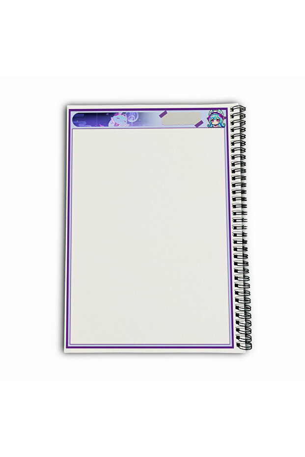 Genshin Impact Mizuki Unlined A4 School Notebook 72 Sheets Model 2 - 6