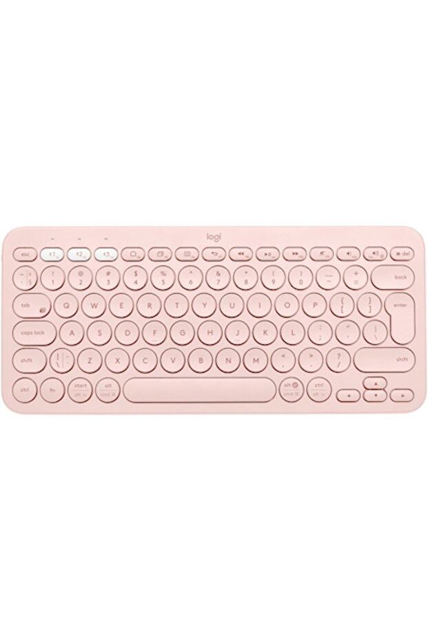 Tastatură K380 Mac/Multi-Device Bluetooth Rose - 1