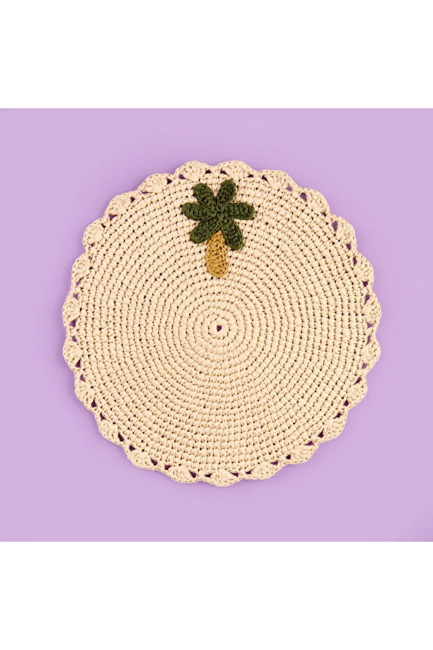 Soft Palm Supla - Bej - 33x33 cm - 1