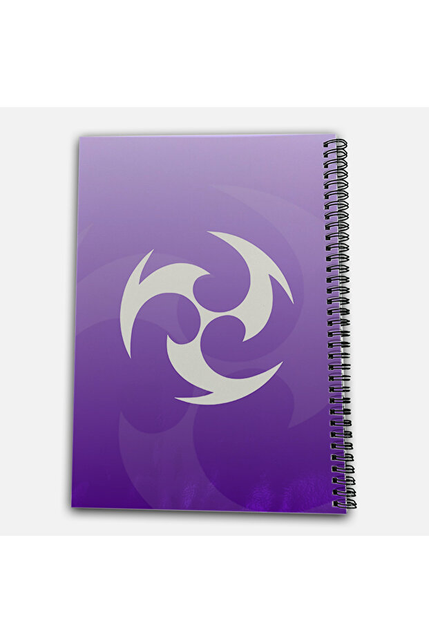 Genshin Impact Lisa Striped A4 School Notebook 72 Sheets Model 1 - 3