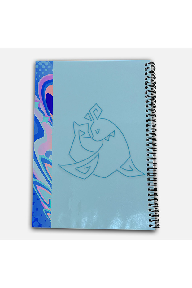 Genshin Impact Mualani Checkered A4 School Notebook 72 Sheets Model 2 - 3