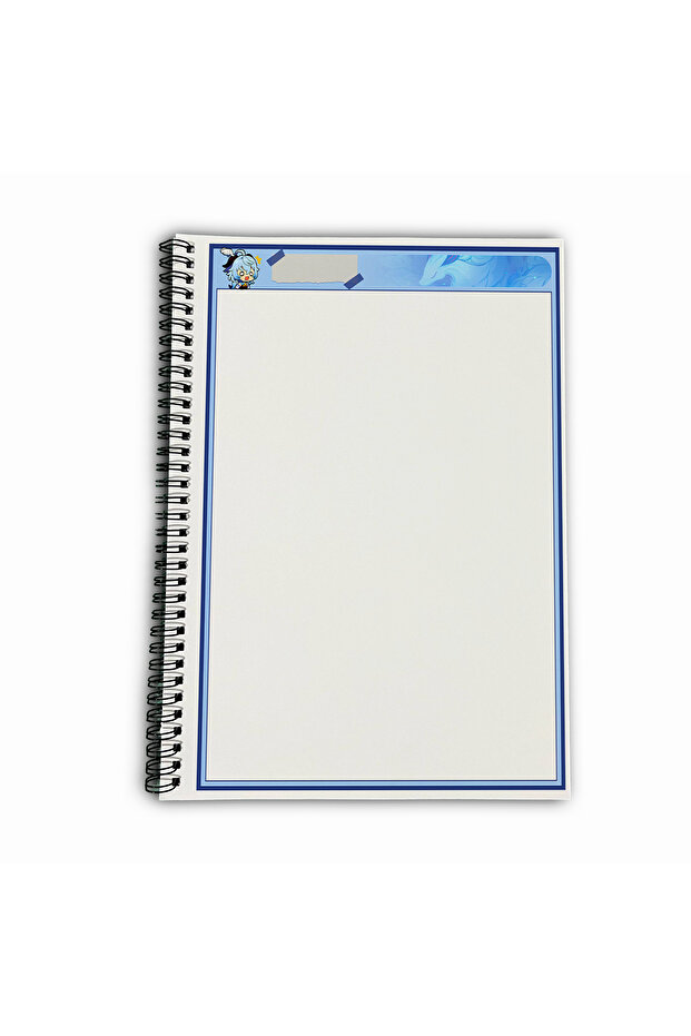 Genshin Impact Ganyu Unlined A4 School Notebook 72 Sheets Model 2 - 5