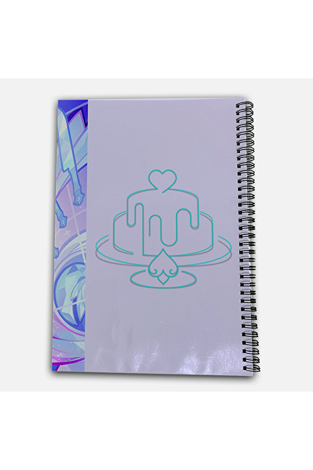 Genshin Impact Escoffier Unlined A4 School Notebook 72 Sheets Model 2 - 3