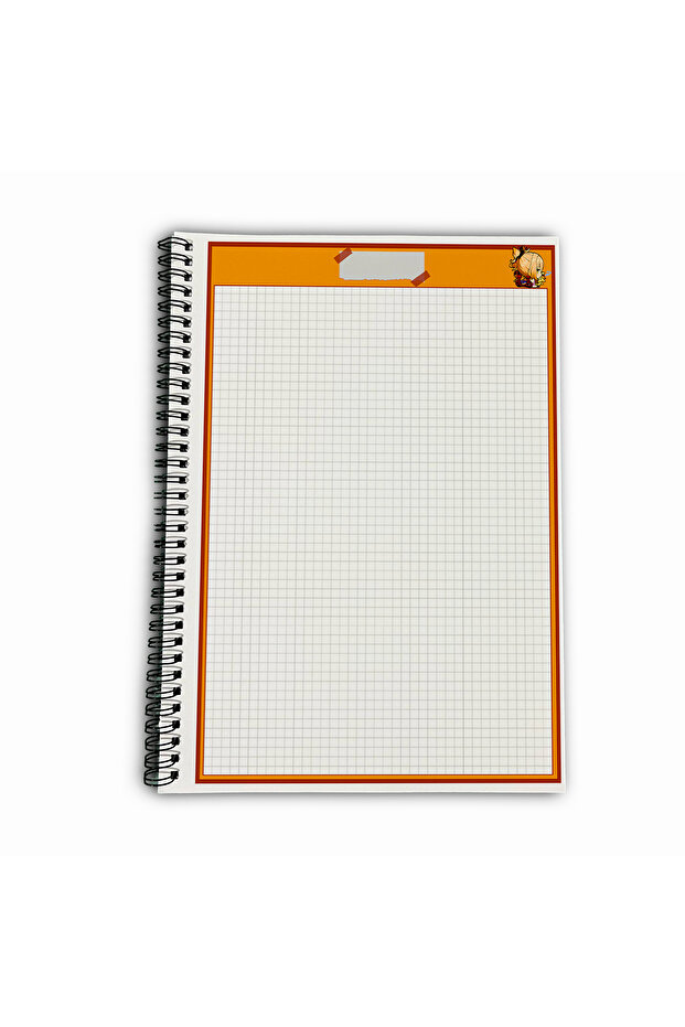 Genshin Impact Yoimiya Checkered A4 School Notebook 72 Sheets Model 2 - 5