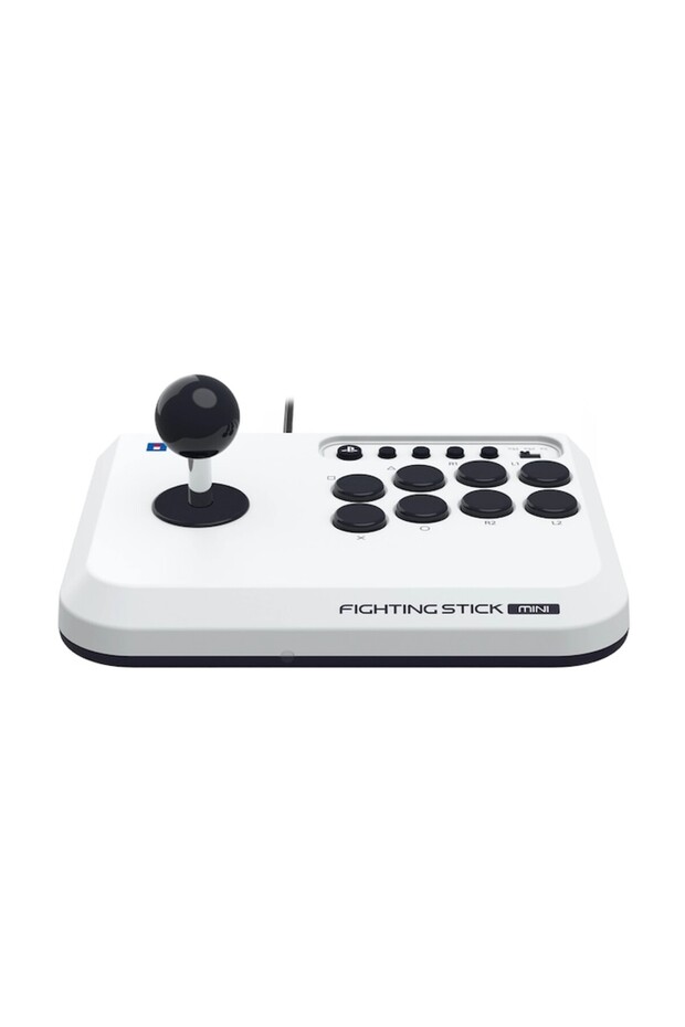 Controller with Cable, Fighting Stick Mini, PlayStation 5, PlayStation 4, Arcade, White - 2