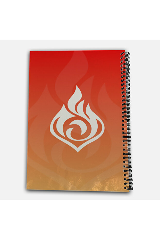 Genshin Impact Gaming Unlined A4 School Notebook 72 Sheets Model 1 - 3