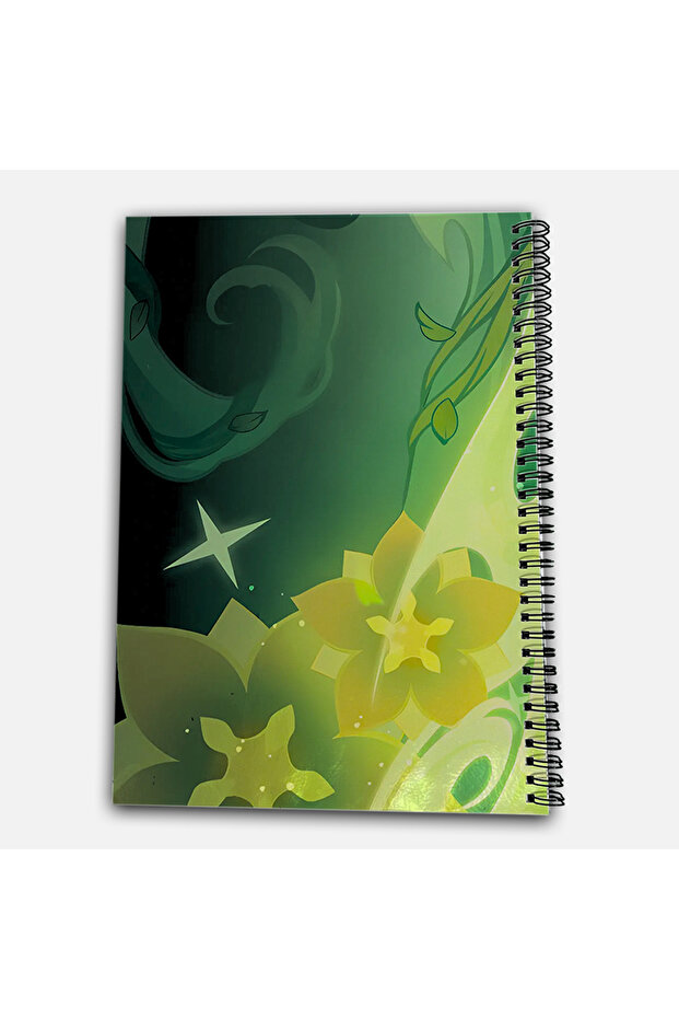 Genshin Impact Tighnari Checkered A4 School Notebook 72 Sheets Model 3 - 3