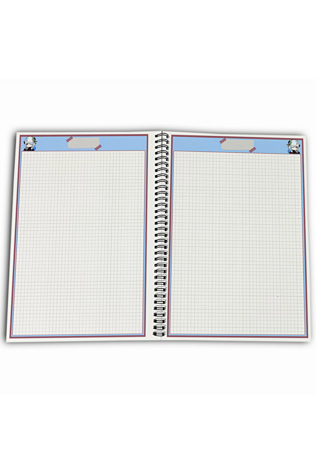 Genshin Impact Shenhe Checkered A4 School Notebook 72 Sheets Model 2 - 4