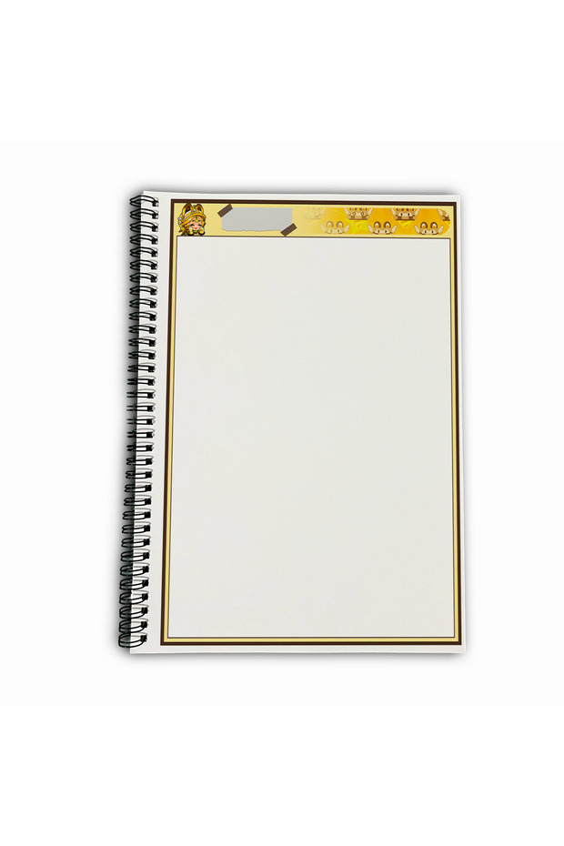 Genshin Impact Kachina Unlined A4 School Notebook 72 Sheets Model 1 - 5