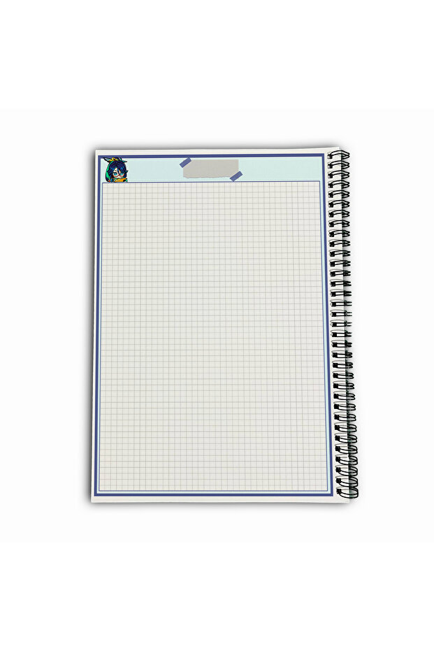 Genshin Impact Xianyun Checkered A4 School Notebook 72 Sheets Model 1 - 6