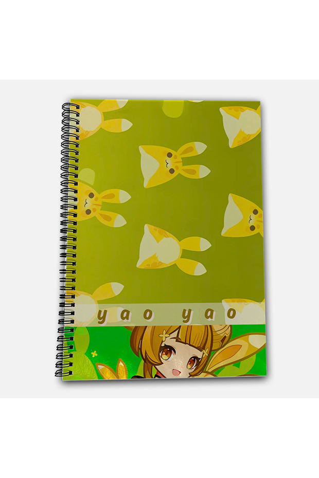 Genshin Impact Yao Yao Unlined A4 School Notebook 72 Sheets Model 3 - 2