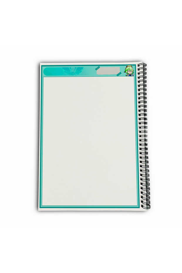 Genshin Impact Sucrose Unlined A4 School Notebook 72 Sheets Model 1 - 6