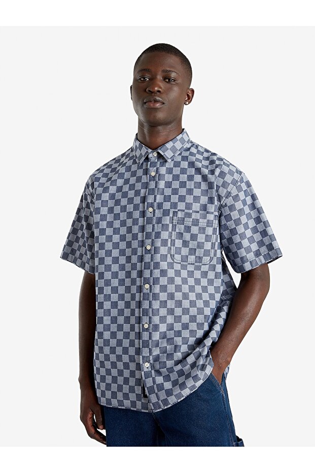 Wade Checkerboard SS Woven - 1