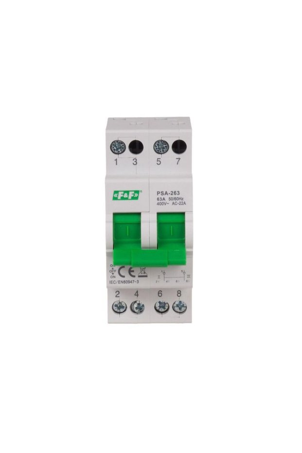 Comutator modular 1x63A+N