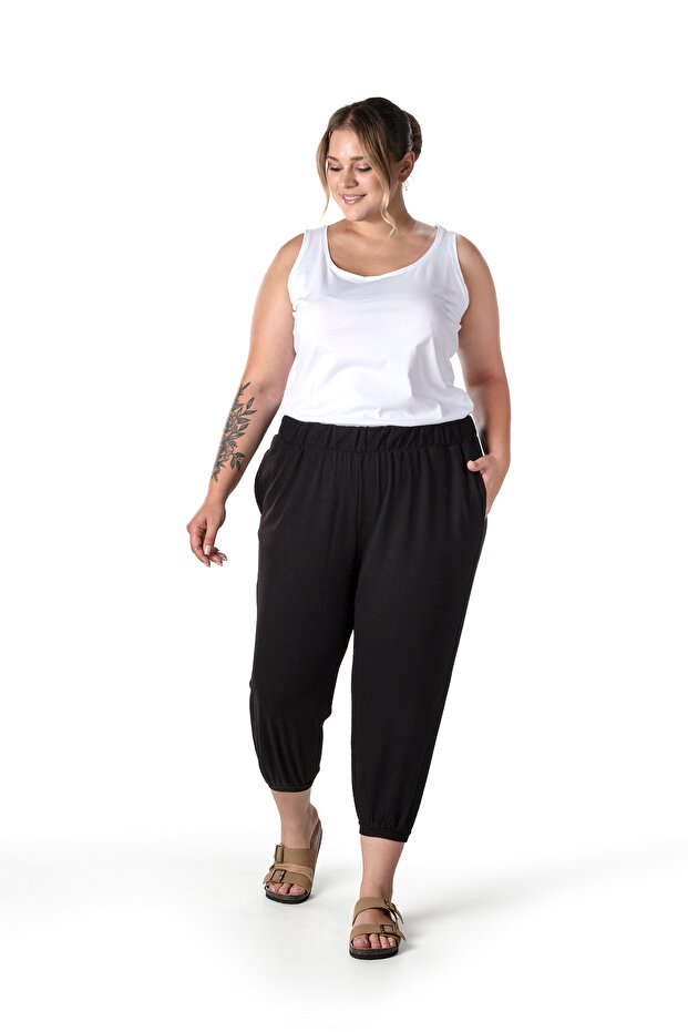 قميص داخلي أساسي بدون أكمام مقاس كبير 1097164 - 8