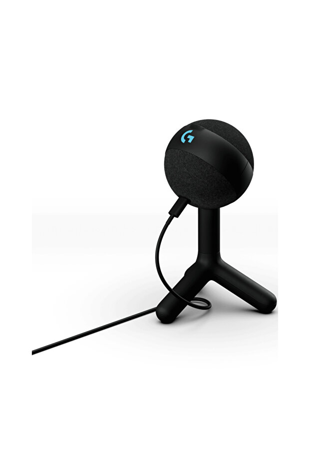 Gaming Microphone Yeti ORB, Lightsync RGB, USB, Black - 4