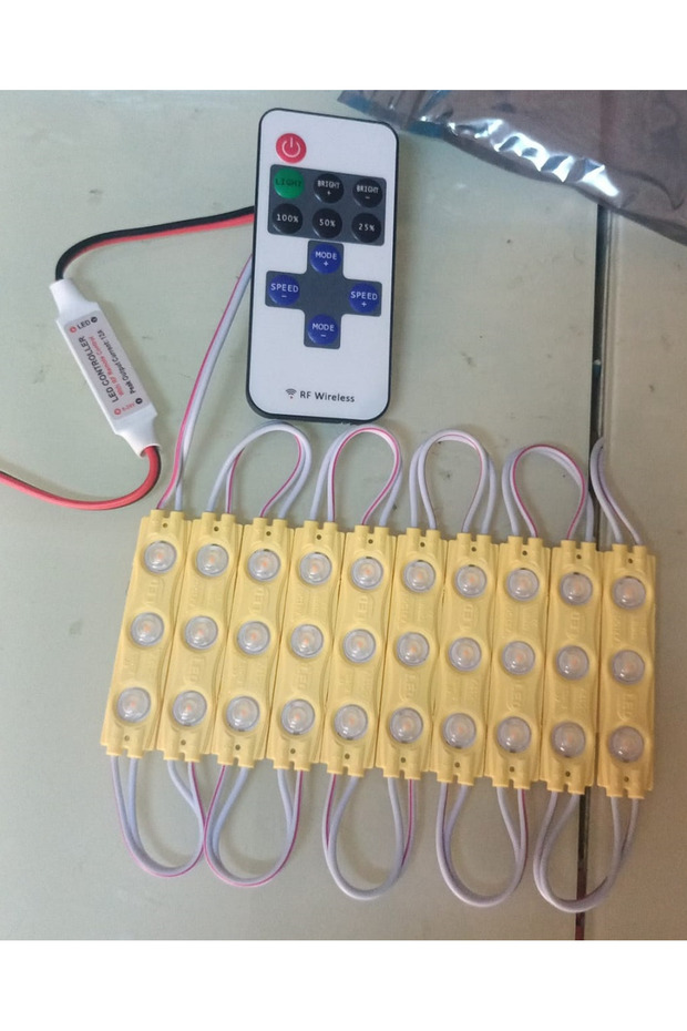 Çakar Modül Led Amber Renk 10 Adet - 1
