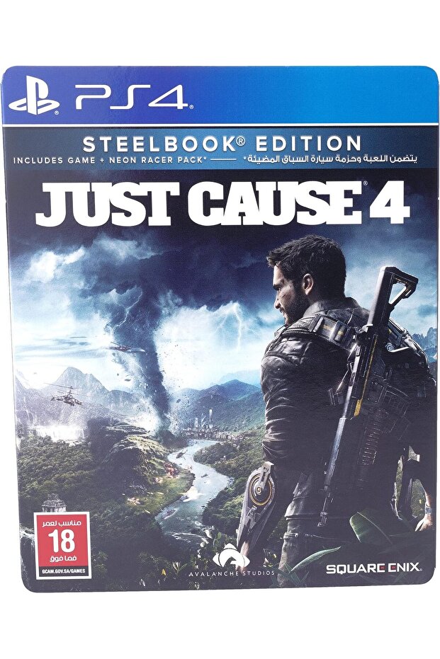 Just Cause 4 Steel Book Edition (نسخة المملكة العربية السعودية) - 4 (PS4)
