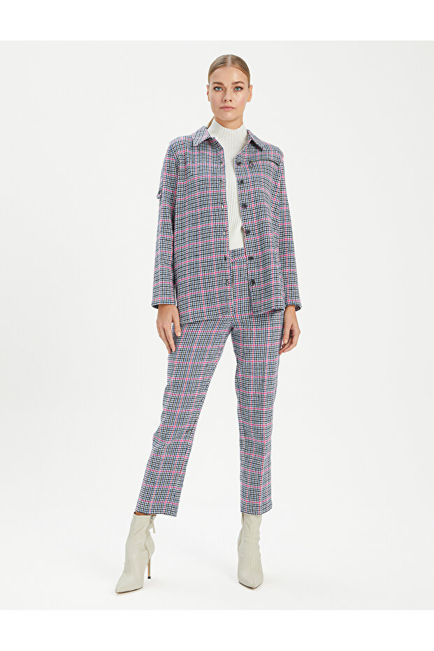 Фланелева картата риза - 1