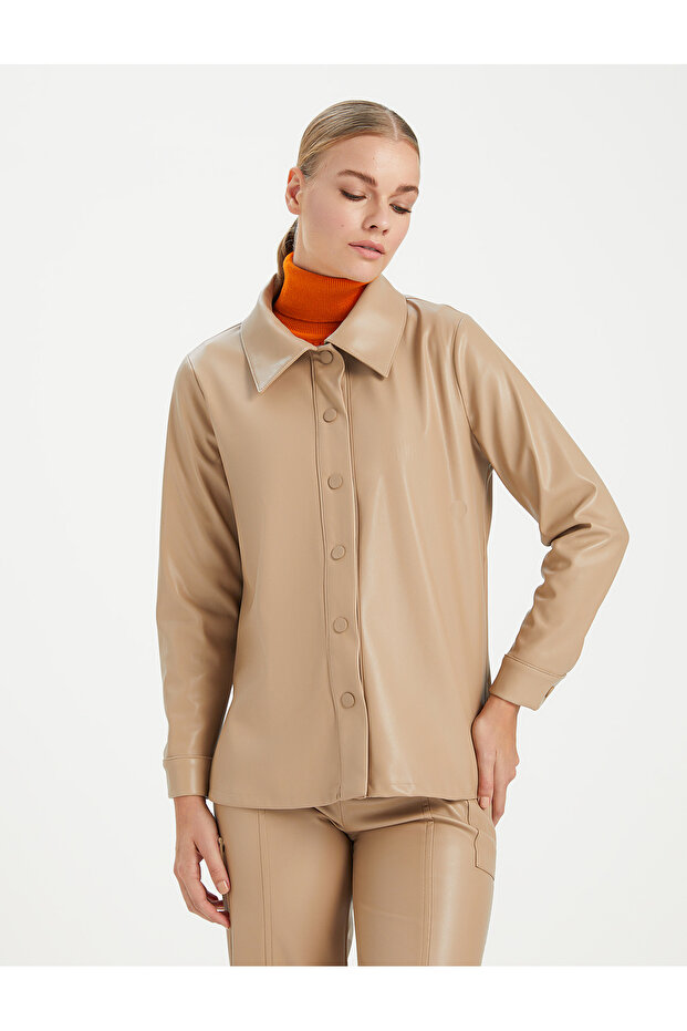 SUNI DERI GOMLEK - 4