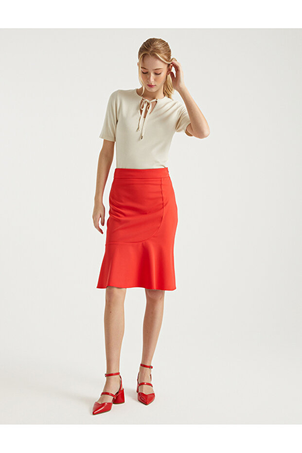 Мини пола с волани - 2