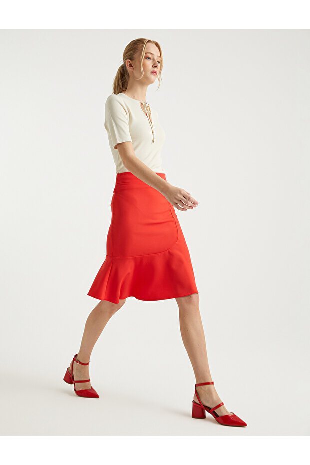 Мини пола с волани - 3