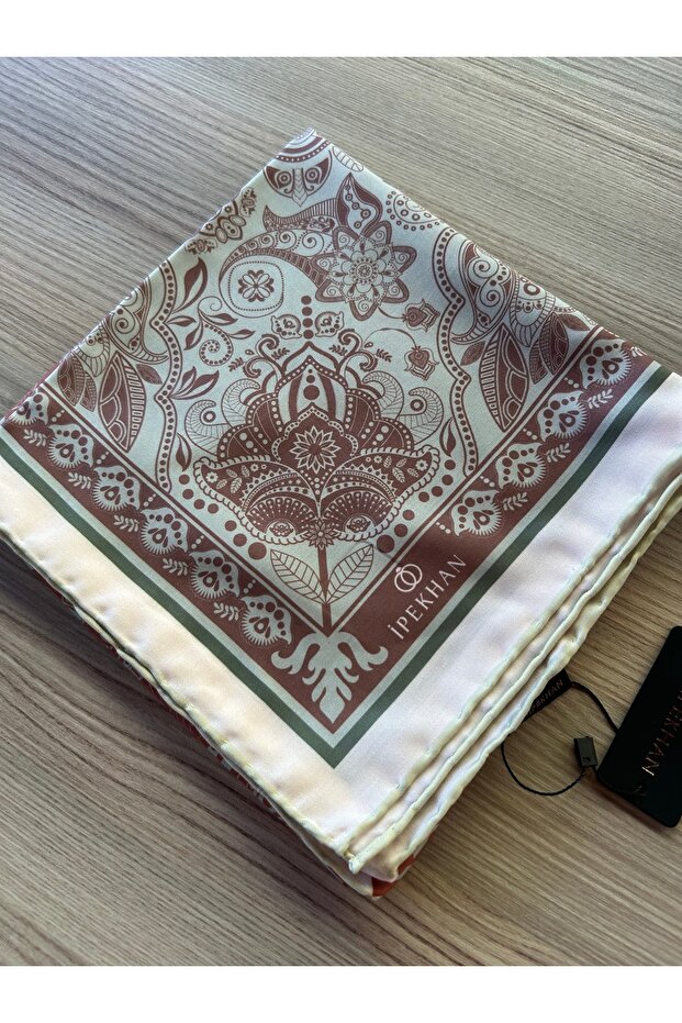 Henna Soft Eşarp Kahve - 1