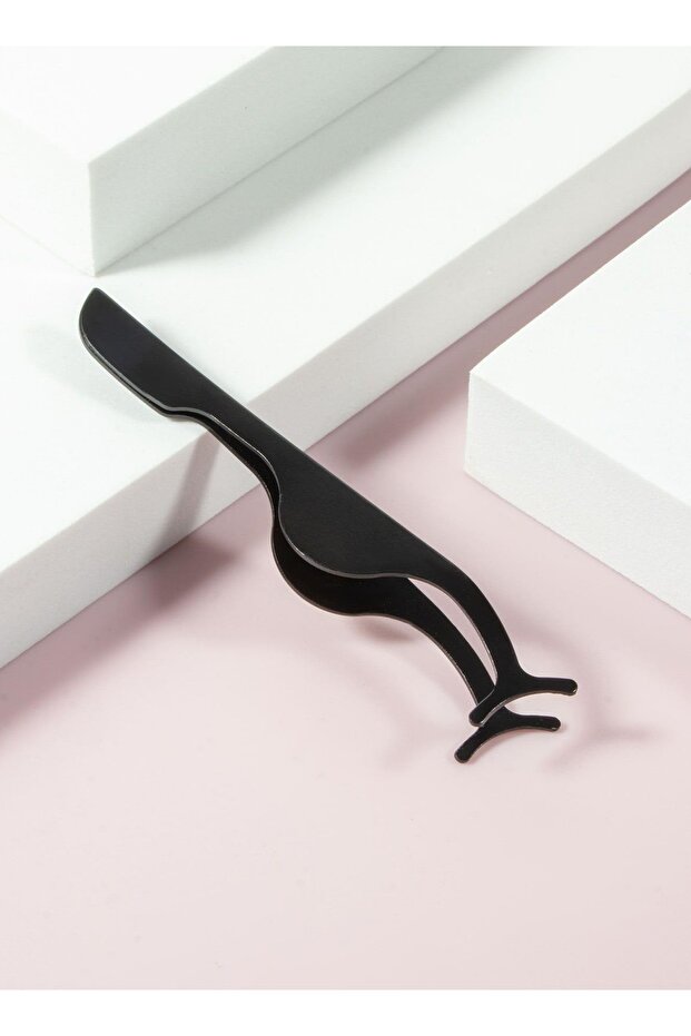 Takma Kirpik Aparatı Cımbızı, Kirpik Tutucu, Kirpik Yapıştırma Aparatı Kaş Kirpik Fırçası - 2