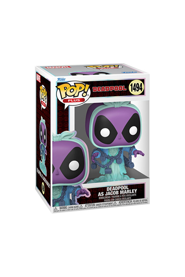POP Plus Marvel: Deadpool Lit Classics – Deadpool Jacob Marley - 2