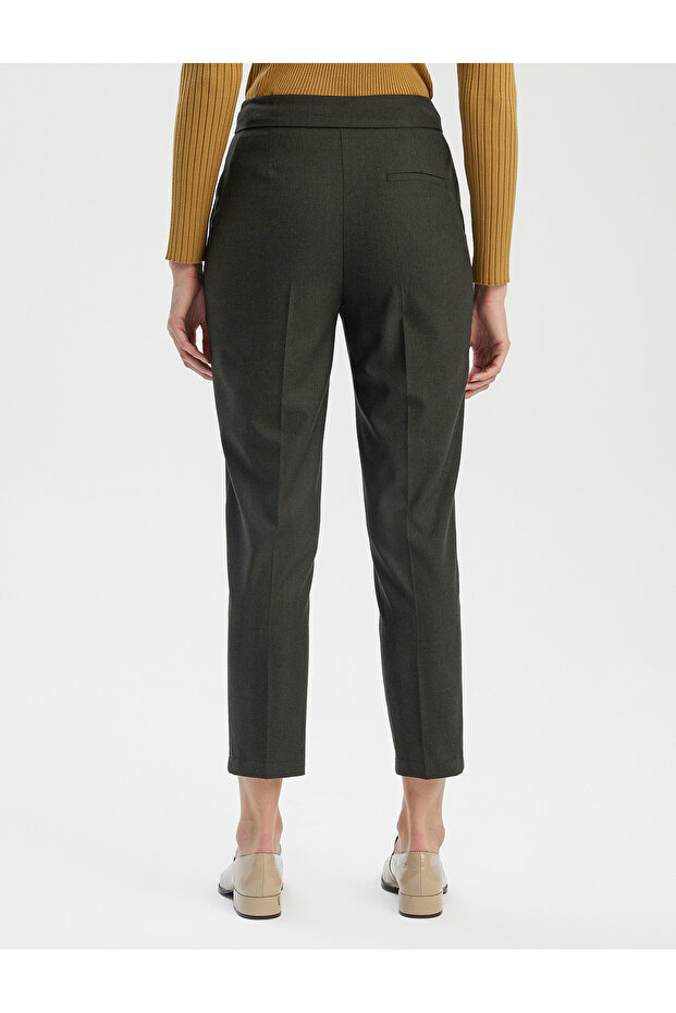 بنطلون فيسكوز مزيج ضيق - 5