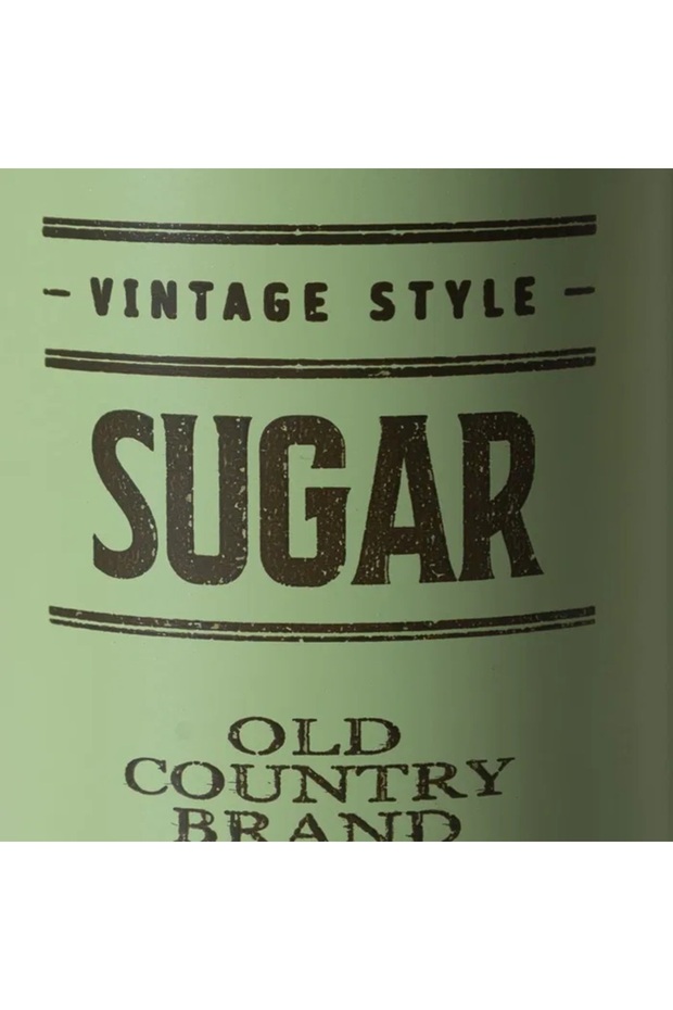Dublin Retro Şeker Kutusu Galvaniz - 1600 ml - 5