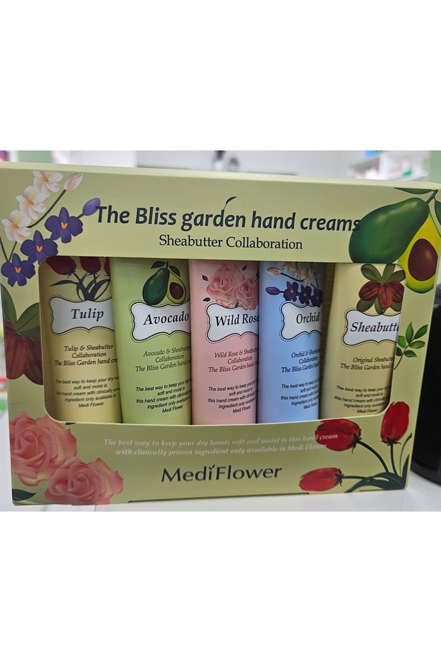 MEDI FLOWER The Bliss Garden Hand Creams Set 50g * 5ea
