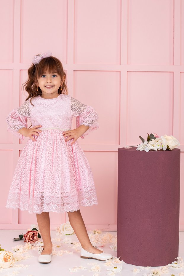 Girls' Lace Dress