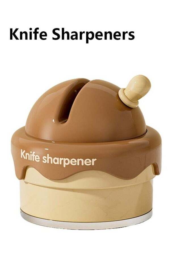 Sharpener, Manual Knife Sharpener, For Knives (Stainless Steel, Titanium, Steel), For Double-edged, Fine Ceramic Whetstone,
