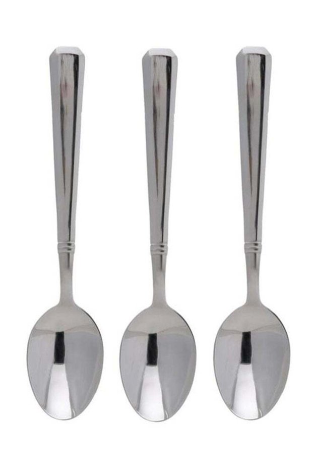 3-Piece Table Spoon Set 18/10 Stainless Steel Silver