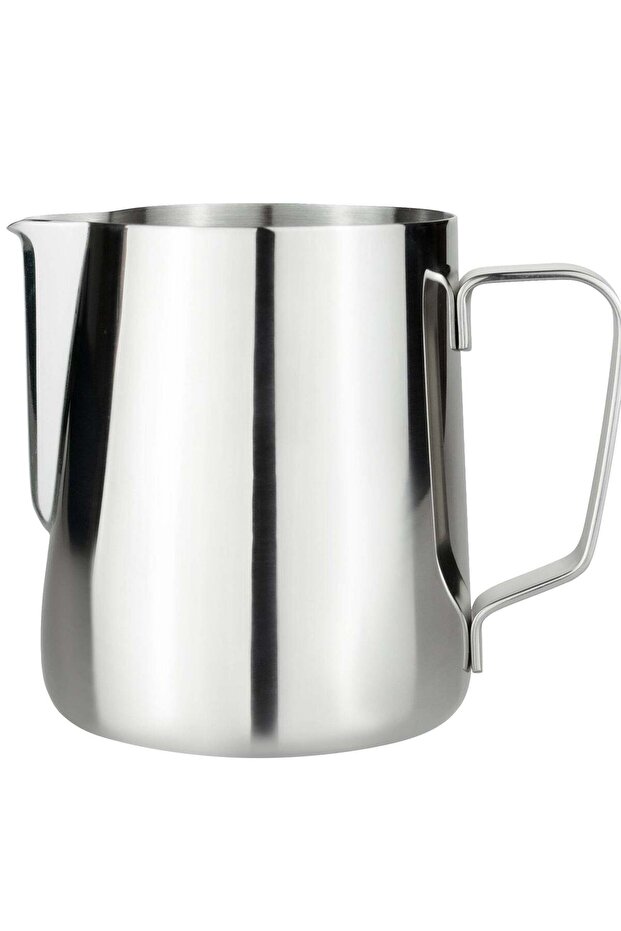 Stainless Steel Milk Frother Pitcher Milk Frothing Coffee Cup, Perfect Pitcher for Espresso Latte A