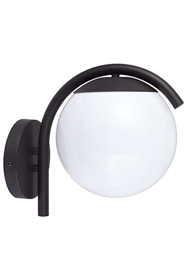 Wall Lamp with E27 Socket - Elegant Black - 1