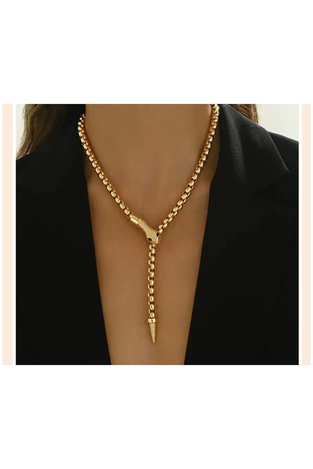 YILAN KOLYE Y ŞEKİLLİ MIKNATISLI - 1