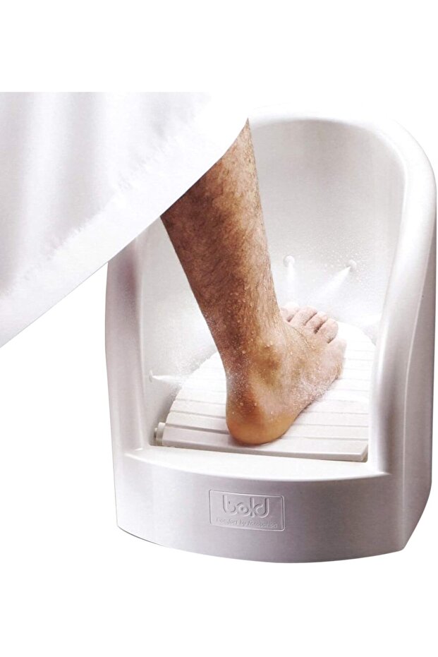 غسالة القدمين - بيضاء - 1