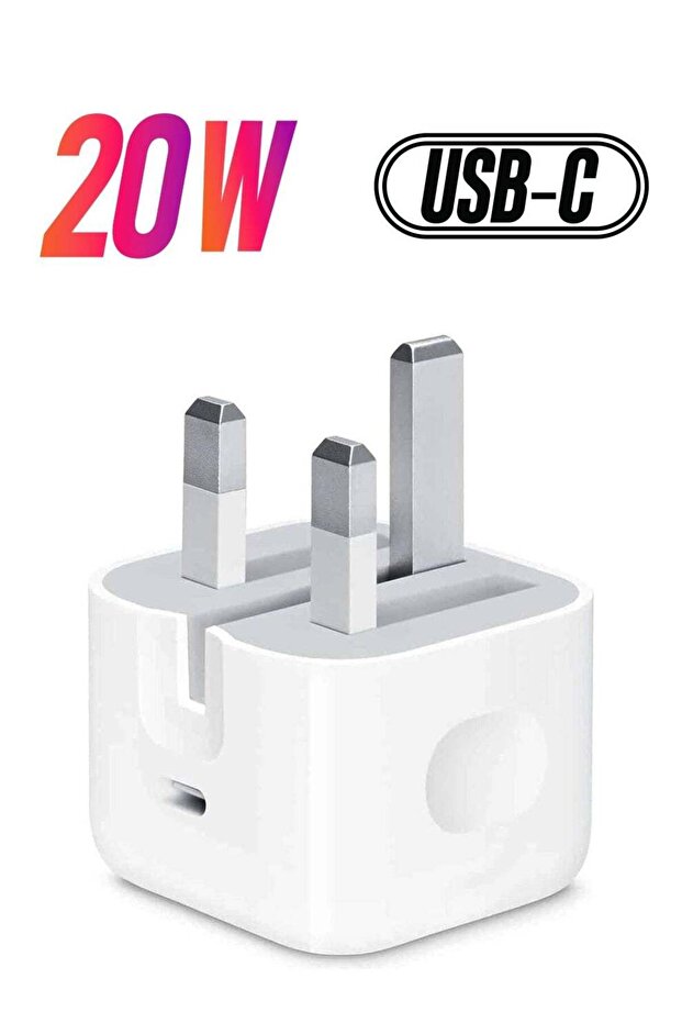 20W USB C Type PD Adapter for iPhone and iPad