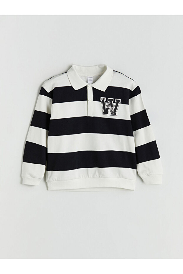Siyah Erkek Çocuk Sweatshirt Ve Jogger Eşofman Alt 2'li - 2