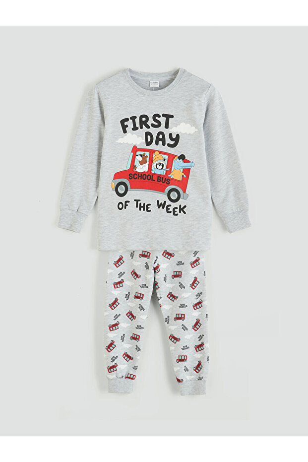 Create Your Style from Uzg Store |   Printed Boys' Pajama Set - 1
