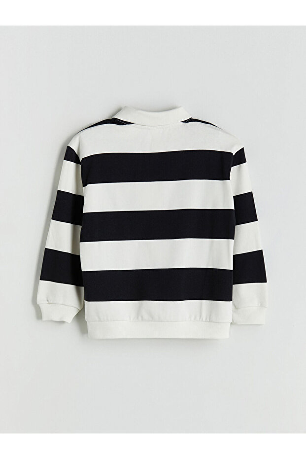 Siyah Erkek Çocuk Sweatshirt Ve Jogger Eşofman Alt 2'li - 4