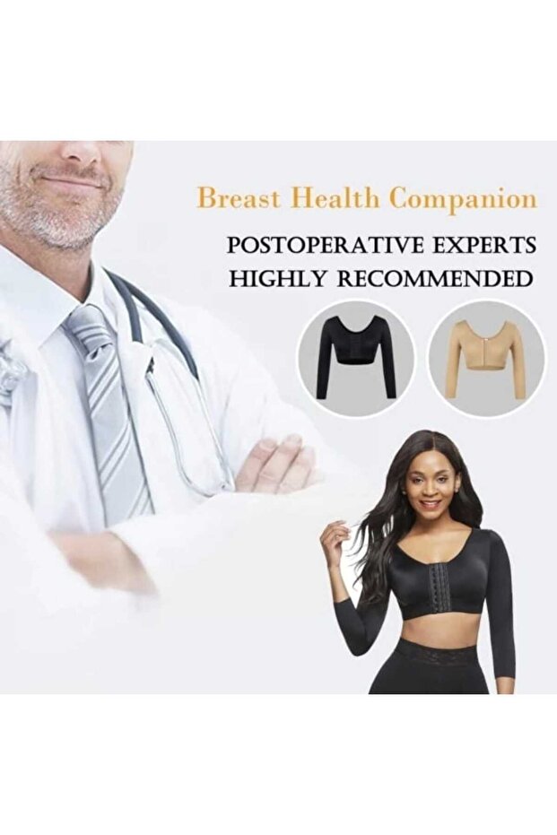 مشد ضاغط بدعم الظهر لبعد الجراحة مقاس L - 6