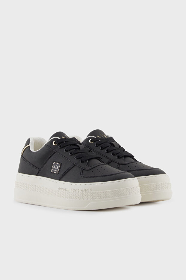 Logolu Platform Taban Sneaker Ayakkabı AYAKKABI XW001631 AF17351 MC077 - 2